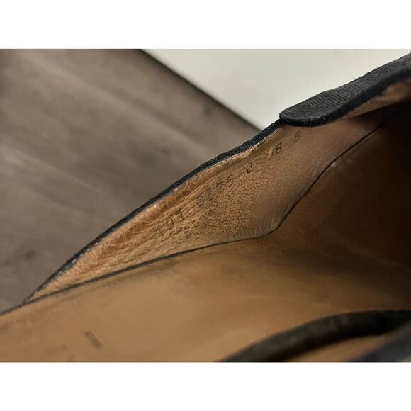 Authentic, Vintage Black Gucci Fabric mule.
Square Toe. GG Logo 8B - Picture 5 of 5